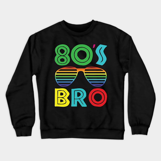 This Is My 80s Costume 1980s Retro Vintage 80s Party Crewneck Sweatshirt by Sowrav